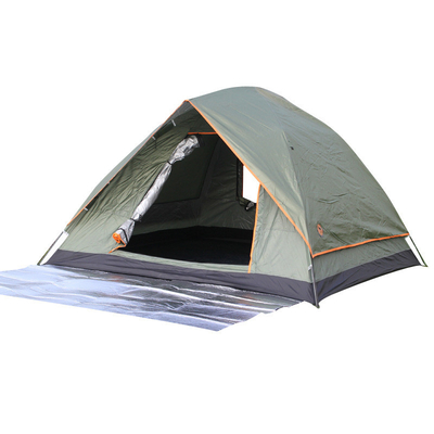 4 Person Camping Aluminum Outdoor Tent with Original Hexagonal/Diamond Ground Nail