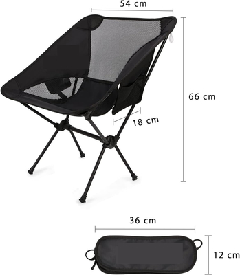 Amazon 2024 Portable Foldable Steel Small Outdoor Picnic Chair with Customized Style