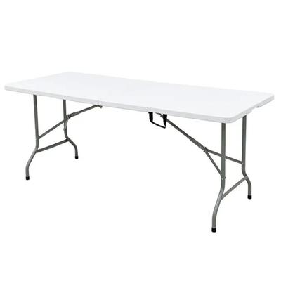 Modern Design 6FT Plastic Folding Table for Easy Carrying at Outdoor Garden Events