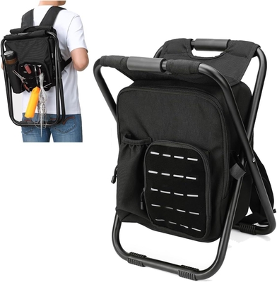 Outdoor Table 3 in 1 Portable Folding Cooler Backpack Chair for Camping and Hiking