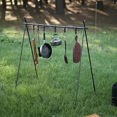 Outdoor Ultralight Portable Tripod Travel Sundries Racks for Park Garden Furniture