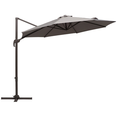 Outdoor Garden Restaurant Windproof Cantilever Picnic Aluminum Alloy Patio Umbrella for Leisure