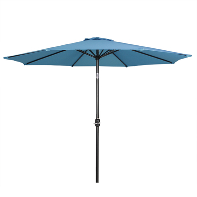 Stable Structure Commercial Outdoor Umbrella with Tilt and Customizable Color Options